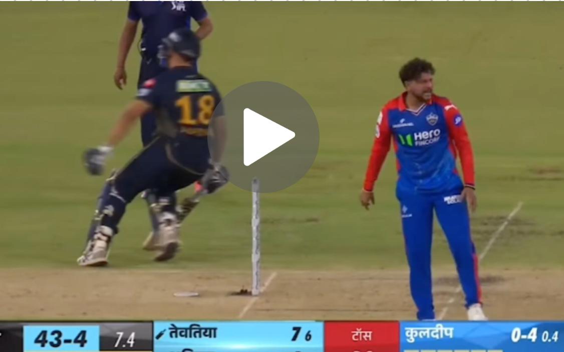 [Watch] 'Pagal Hai Kya': Kuldeep Reprimands Ishant For Risky Overthrow In GT Vs DC Match